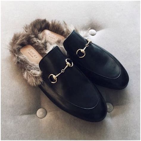 fake gucci slip on loafers|Gucci fluffy loafers.